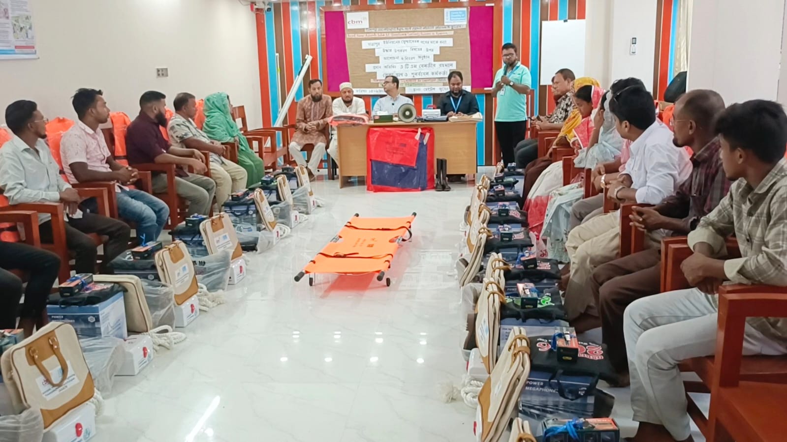 কুড়িগ্রামে বন্যা মোকাবিলায় স্বেচ্ছাসেবকদের প্রস্তুতি